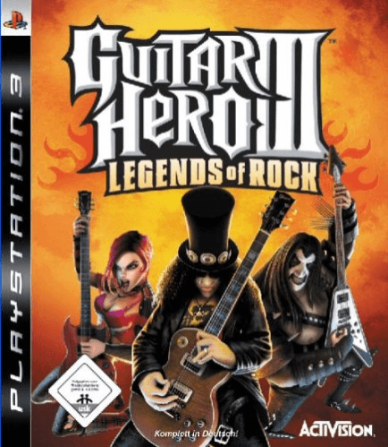 Guitar Hero III: Legends of Rock - PS3 - Sony PlayStation 3