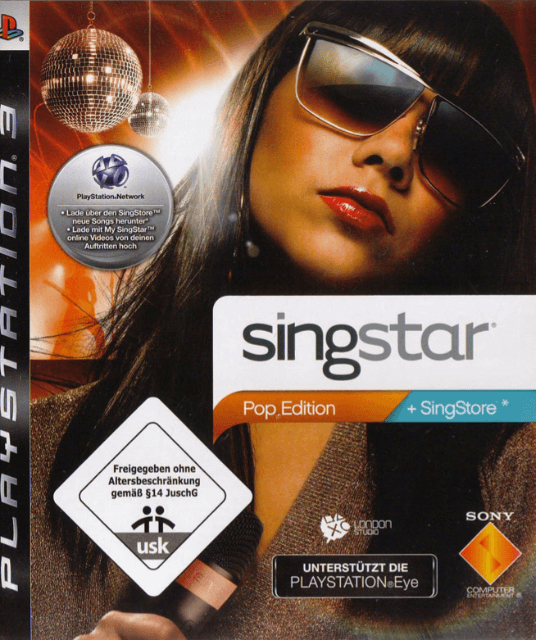 SingStar Pop Edition - PS3 - Sony PlayStation 3