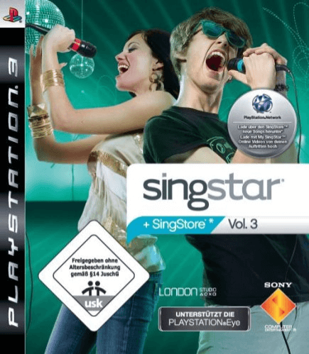 SingStar Vol. 3 - PS3 - Sony PlayStation 3