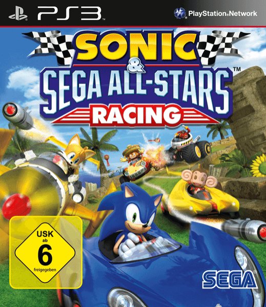 Sonic & Sega All-Stars Racing - PS3 - Sony PlayStation 3