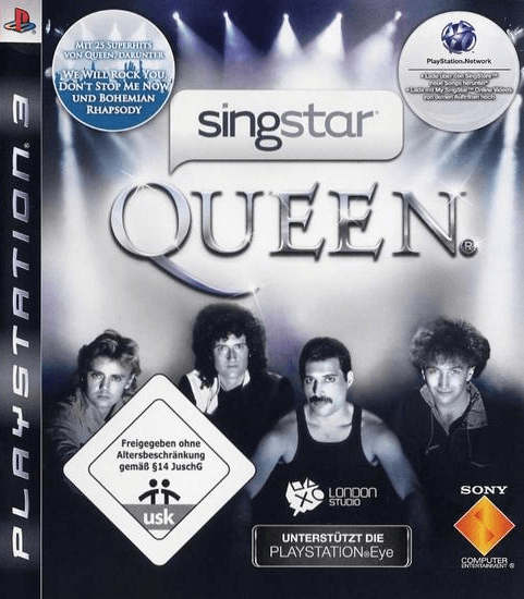 SingStar Queen - PS3 - Sony PlayStation 3