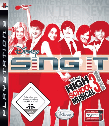 Disney Sing It! High School Musical 3: Senior Year - PS3 - Sony PlayStation 3