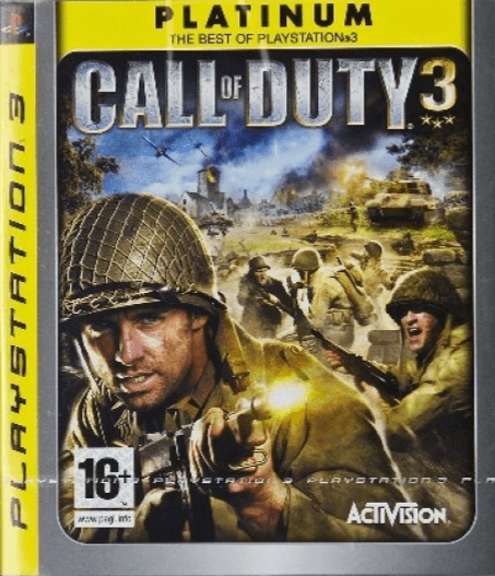 Call of Duty 3 - PS3 - Sony PlayStation 3
