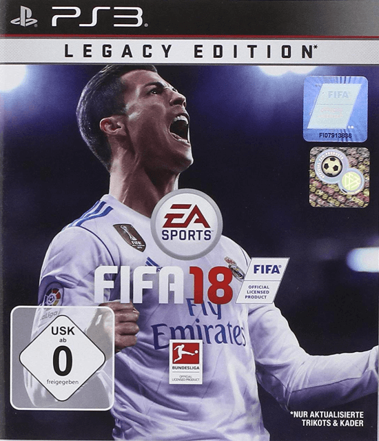 FIFA 18 - PS3 - Sony PlayStation 3