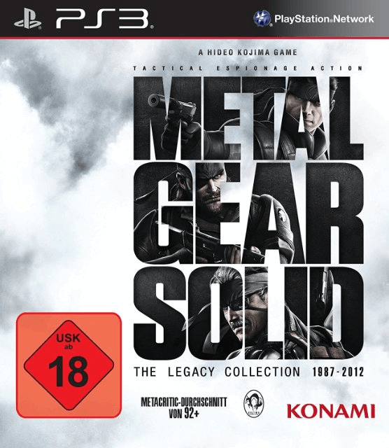 Metal Gear Solid: The Legacy Collection - PS3 - Sony PlayStation 3 - Titles