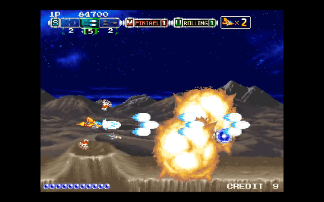 Andro Dunos II - PS4 - Sony PlayStation 4 - Ingames