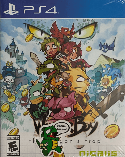 Wonder Boy: The Dragon's Trap - PS4 - Sony PlayStation 4 - Packshots