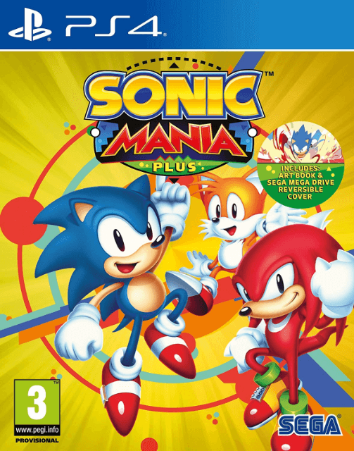 Sonic Mania Plus - PS4 - Sony PlayStation 4