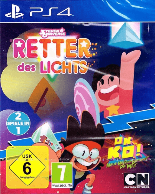 Steven Universe: Retter des Lichts / OK K.O.! Neue Helden braucht die Welt - PS4 - Sony PlayStation 4