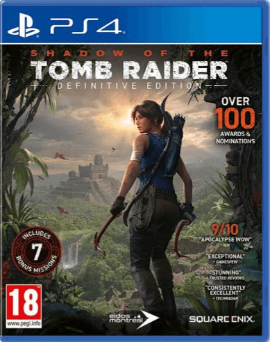 Shadow of the Tomb Raider - PS4 - Sony PlayStation 4 - Packshots