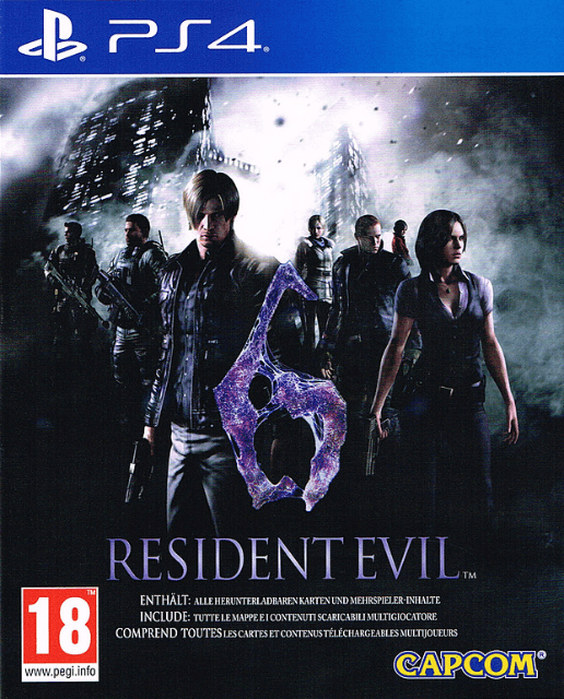 Resident Evil 6 - PS4 - Sony PlayStation 4 - Packshots