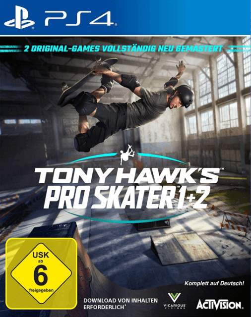 Tony Hawk's Pro Skater 1+2 - PS4 - Sony PlayStation 4