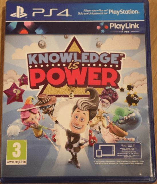 Knowledge is Power - PS4 - Sony PlayStation 4