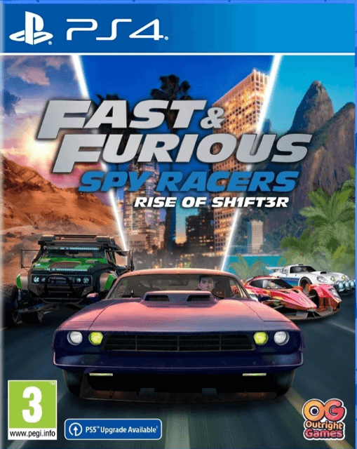 Fast & Furious Spy Racers Rise of Sh1ft3r - PS4 - Sony PlayStation 4