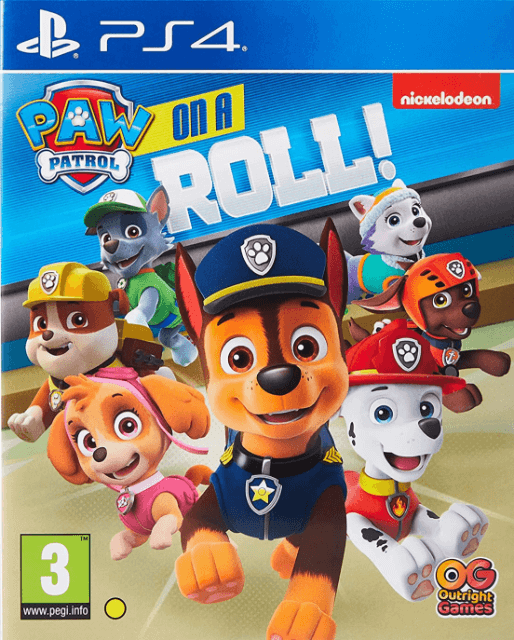 PAW Patrol: On a Roll - PS4 - Sony PlayStation 4 - Packshots