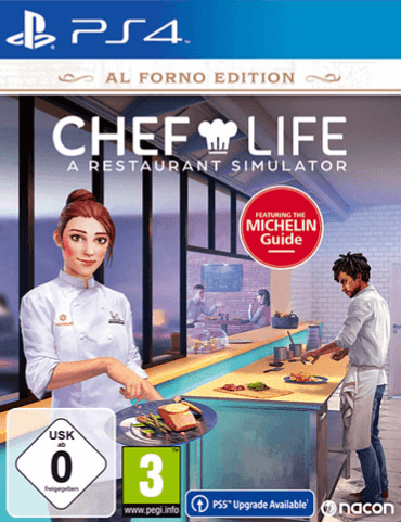Chef Life: A Restaurant Simulator - PS4 - Sony PlayStation 4 - Packshots