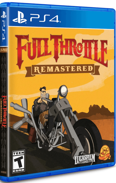 Full Throttle Remastered - PS4 - Sony PlayStation 4 - Packshots