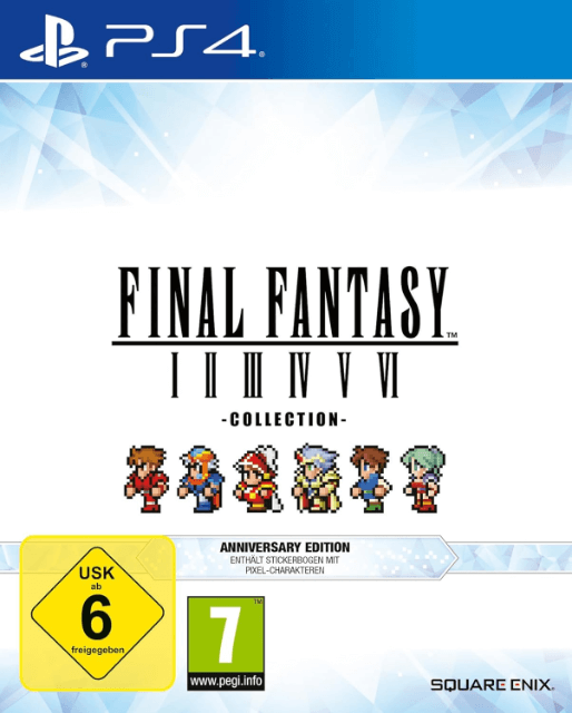 Final Fantasy I-VI Collection - PS4 - Sony PlayStation 4