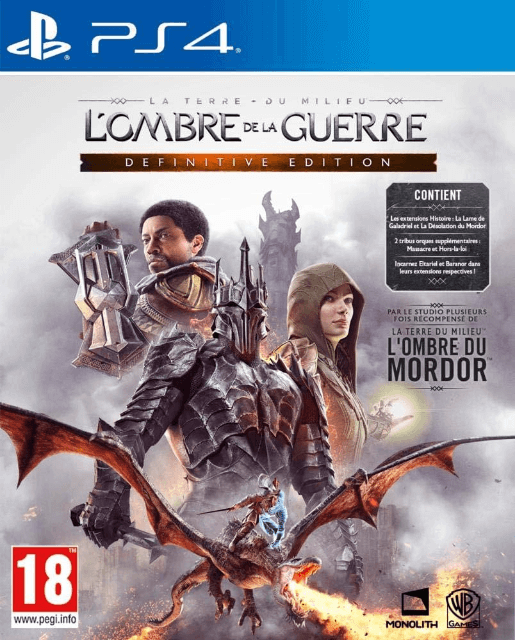 Middle-Earth: Shadow of War - PS4 - Sony PlayStation 4