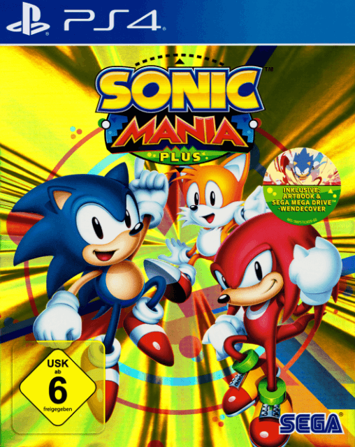 Sonic Mania Plus - PS4 - Sony PlayStation 4