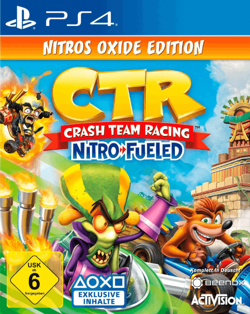 CTR Crash Team Racing Nitro Fueled - PS4 - Sony PlayStation 4