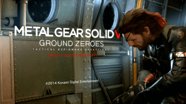 Metal Gear Solid V: Ground Zeroes - PS4 - Sony PlayStation 4 - Titles