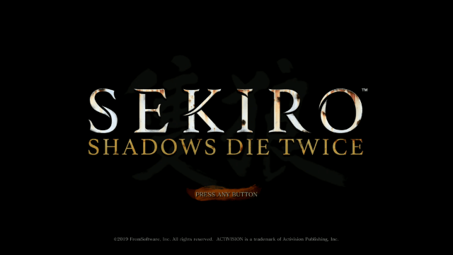 Sekiro: Shadows Die Twice - PS4 - Sony PlayStation 4 - Titles