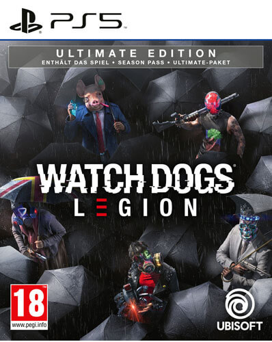 Watch Dogs: Legion - PS5 - Sony PlayStation 5 - Packshots