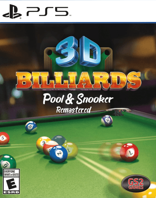 3D Billard: Pool & Snooker - PS5 - Sony PlayStation 5 - Packshots