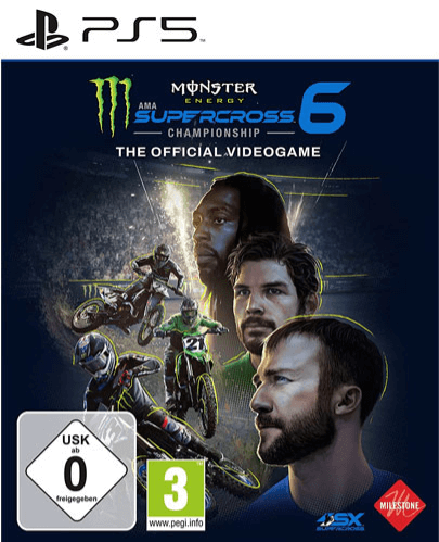 Monster Energy Supercross 6 - The Official Videogame - PS5 - Sony PlayStation 5