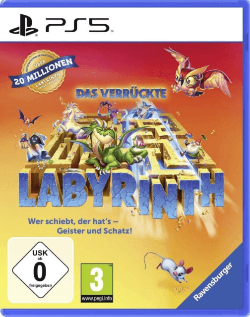 Das verrückte Labyrinth - PS5 - Sony PlayStation 5 - Packshots