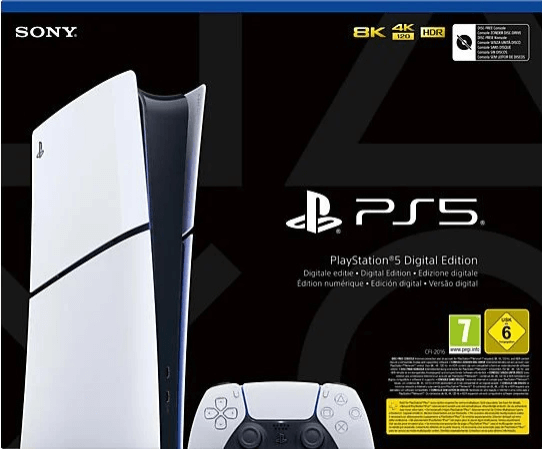 Sony PlayStation 5 slim - PS5 - Sony PlayStation 5 - Packshots