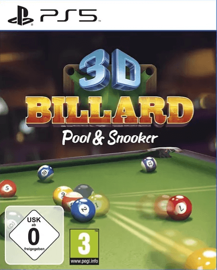 3D Billard: Pool & Snooker - PS5 - Sony PlayStation 5