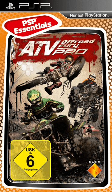 ATV Offroad Fury Pro - PSP - Sony PlayStation Portable - Packshots