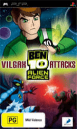 Ben 10 Alien Force: Vilgax Attacks - PSP - Sony PlayStation Portable - Packshots
