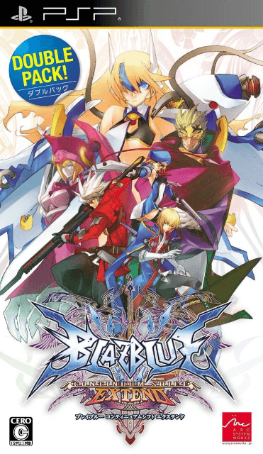 BlazBlue: Continuum Shift Double Pack - PSP - Sony PlayStation Portable
