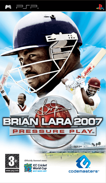 Brian Lara 2007 Pressure Play - PSP - Sony PlayStation Portable