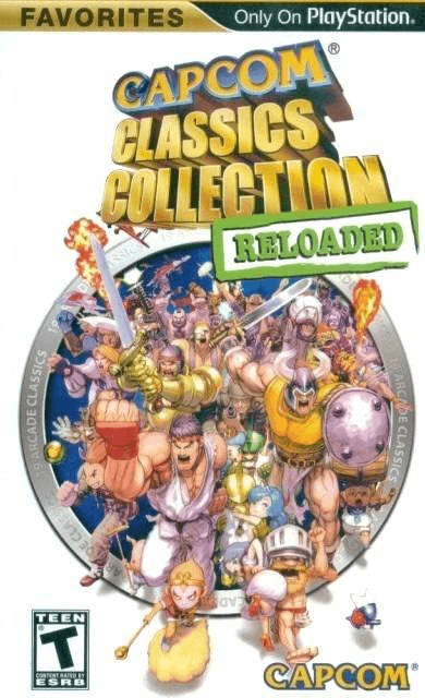 Capcom Classics Collection Reloaded - PSP - Sony PlayStation Portable - Packshots