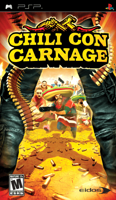 Chili Con Carnage - PSP - Sony PlayStation Portable - Packshots