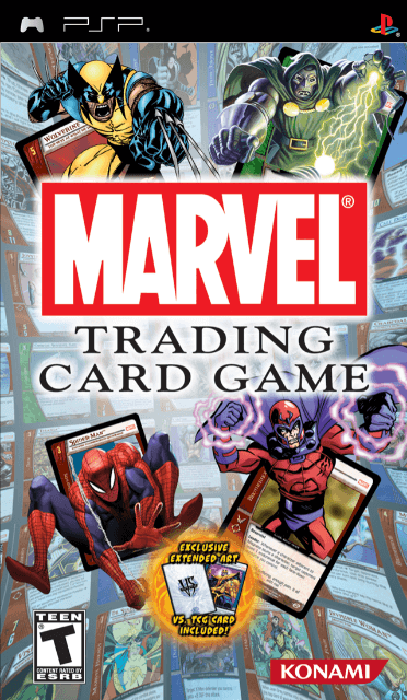 Marvel Trading Card Game - PSP - Sony PlayStation Portable - Packshots