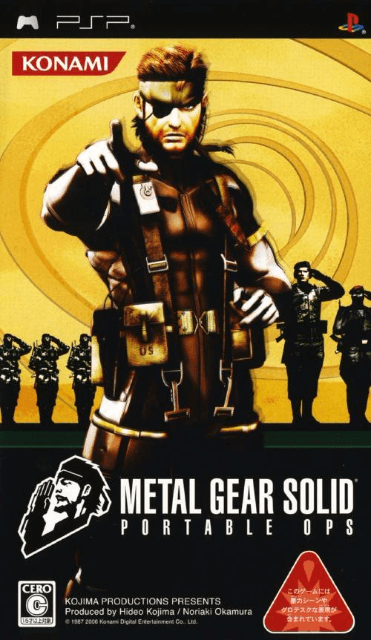 Metal Gear Solid: Portable Ops - PSP - Sony PlayStation Portable