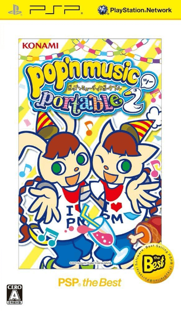 Pop'n Music Portable 2 - PSP - Sony PlayStation Portable