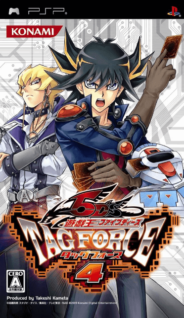 Yu-Gi-Oh! 5D's Tag Force 4 - PSP - Sony PlayStation Portable