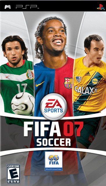 FIFA 07 Soccer - PSP - Sony PlayStation Portable - Packshots