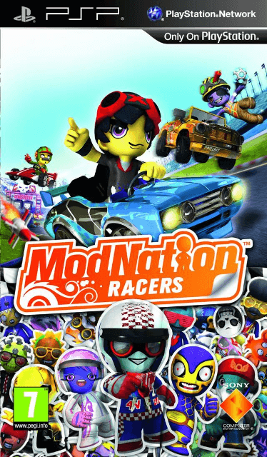 ModNation Racers - PSP - Sony PlayStation Portable - Packshots