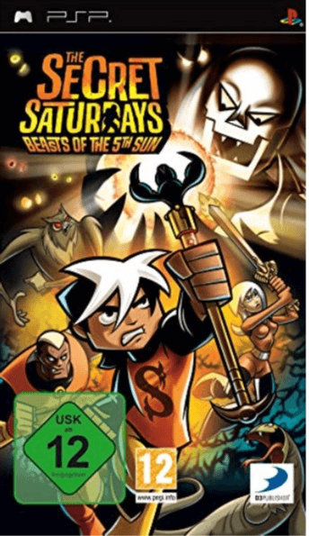The Secret Saturdays: Beasts of the 5th Sun - PSP - Sony PlayStation Portable