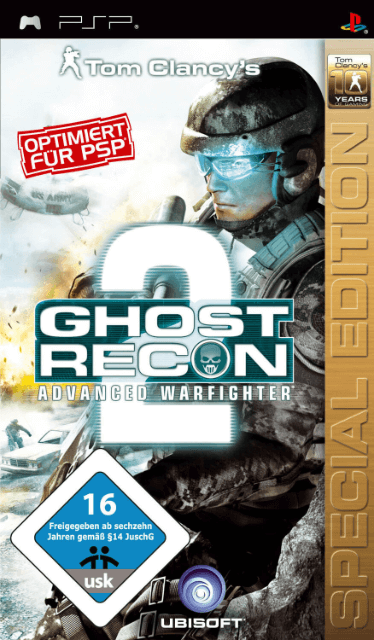 Tom Clancy's Ghost Recon Advanced Warfighter 2 - PSP - Sony PlayStation Portable - Packshots