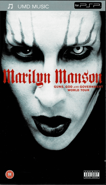 Marylin Manson - Guns, God and Government World Tour - PSP - Sony PlayStation Portable