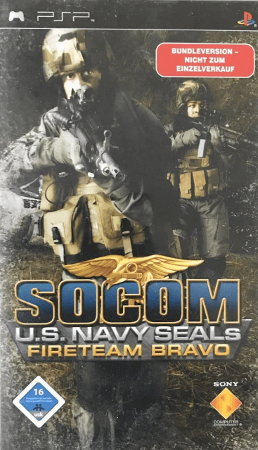 SOCOM: U.S. Navy SEALs Fireteam Bravo - PSP - Sony PlayStation Portable