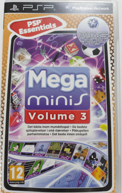 Mega Minis 3 - PSP - Sony PlayStation Portable